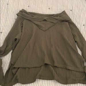 NWOT Free People off the shoulder top